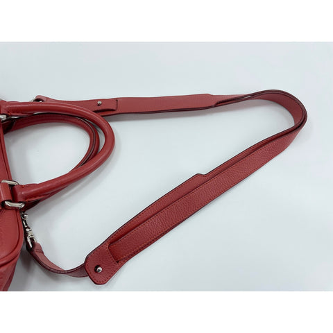 LOEWE Amazonas Shoulder Bag leather Red WS33122