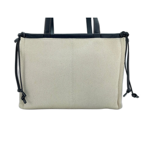 LOEWE Cushion tote Tote Bag canvas beige WS33124