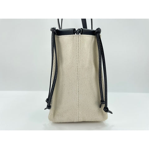 LOEWE Cushion tote Tote Bag canvas beige WS33124