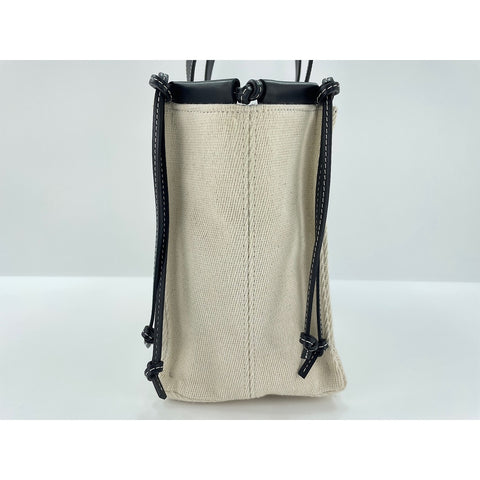 LOEWE Cushion tote Tote Bag canvas beige WS33124