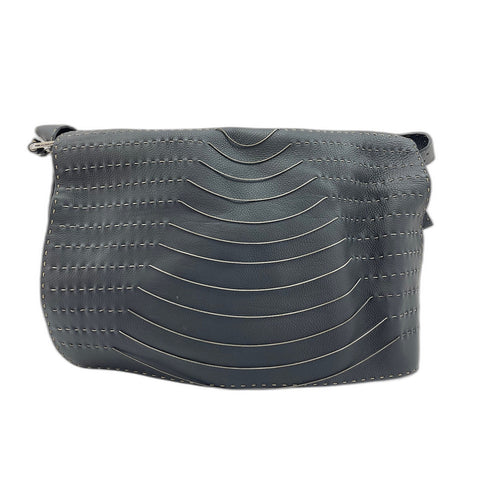 FENDI Celeria Shoulder Bag leather black WS33126