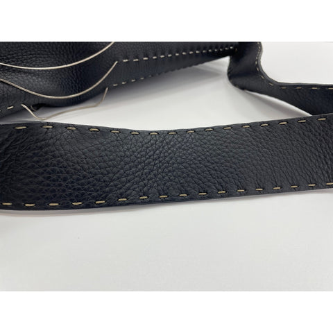 FENDI Celeria Shoulder Bag leather black WS33126