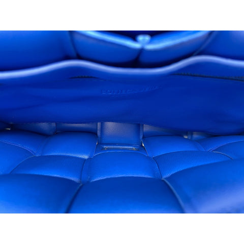 BOTTEGAVENETA cassette Shoulder Bag leather blue WS33127