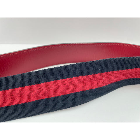 GUCCI Horsebit Shoulder Bag Red WS33129