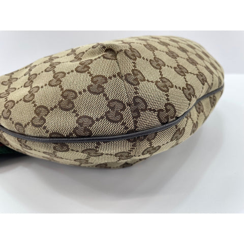 GUCCI Sherry line Shoulder Bag Brown WS33131
