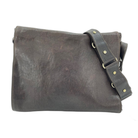 CELINE Shoulder Bag leather Brown WS33132