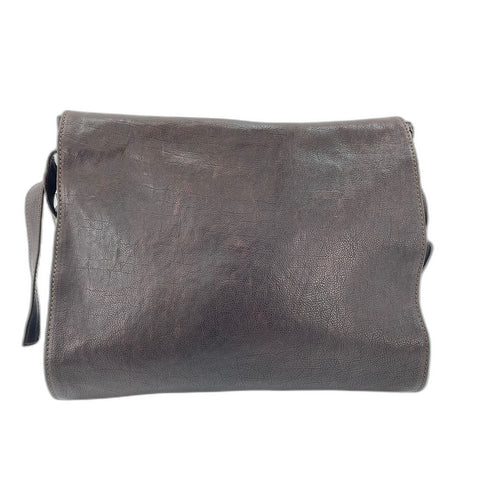 CELINE Shoulder Bag leather Brown WS33132