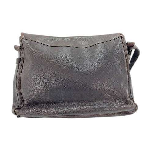 CELINE Shoulder Bag leather Brown WS33132