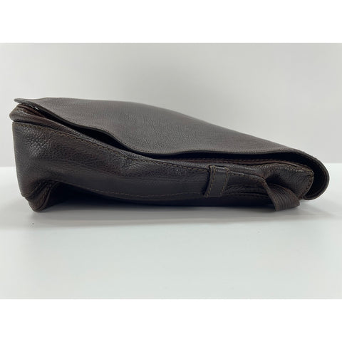 CELINE Shoulder Bag leather Brown WS33132