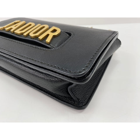 Christian Dior Christian Dior Shoulder Bag leather black WS33136