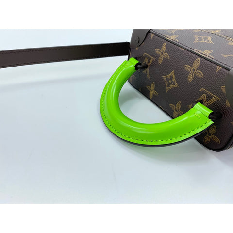 LOUIS VUITTON Size Box Trunk Shoulder Bag Brown WS33137