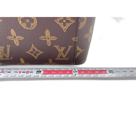 LOUIS VUITTON Size Box Trunk Shoulder Bag Brown WS33137