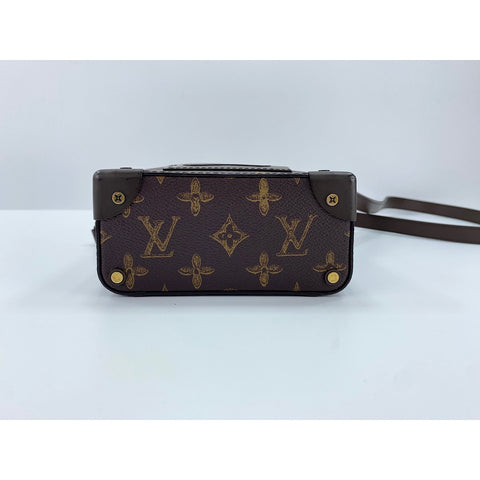 LOUIS VUITTON Size Box Trunk Shoulder Bag Brown WS33137