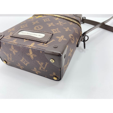 LOUIS VUITTON Size Box Trunk Shoulder Bag Brown WS33137
