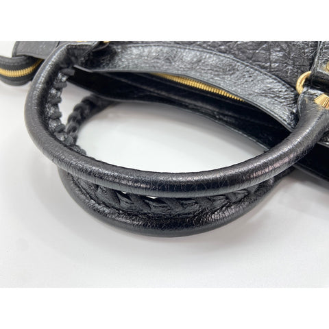 BALENCIAGA The city Shoulder Bag leather black WS33141