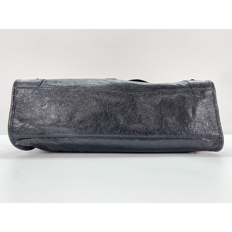 BALENCIAGA The city Shoulder Bag leather black WS33141