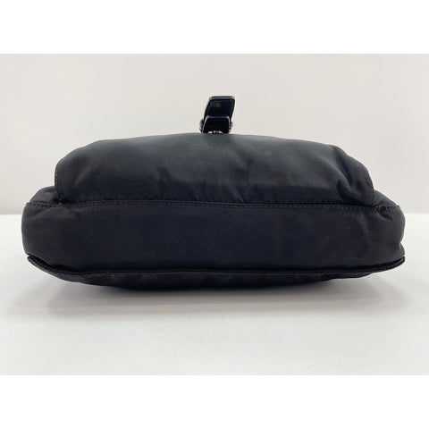 PRADA Shoulder Bag Nylon black WS33143