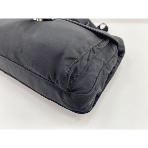 PRADA Shoulder Bag Nylon black WS33143