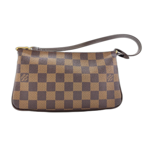 LOUIS VUITTON Navona Handbag Brown WS33144