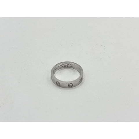 CARTIER love Ring Silver WS33148
