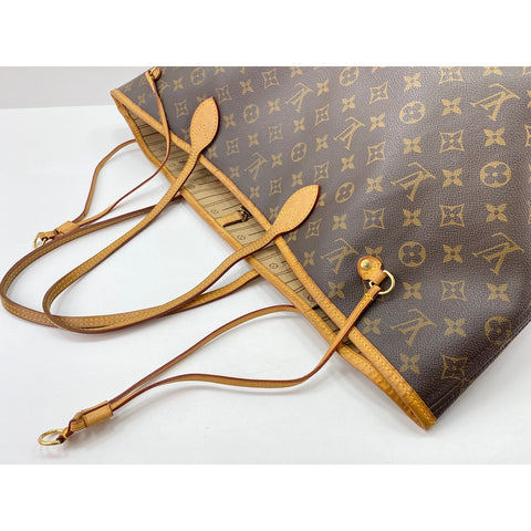 LOUIS VUITTON Never full Shoulder Bag Brown WS33150