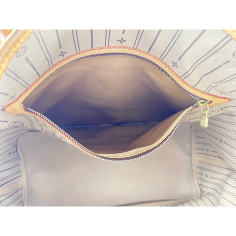 LOUIS VUITTON Never full Shoulder Bag Brown WS33150