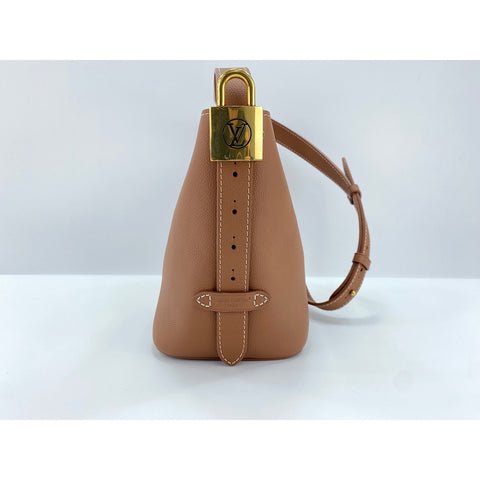 LOUIS VUITTON Low Key All In Shoulder Bag leather Brown WS33154