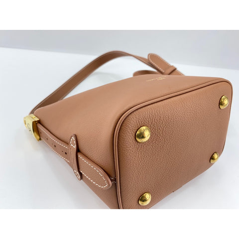LOUIS VUITTON Low Key All In Shoulder Bag leather Brown WS33154