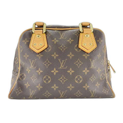 LOUIS VUITTON Manhattan Handbag Brown WS33156