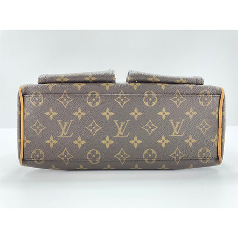 LOUIS VUITTON Manhattan Handbag Brown WS33156