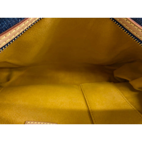 LOUIS VUITTON Porte Epol Reie Shoulder Bag blue WS33157