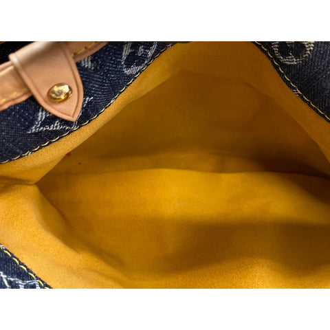LOUIS VUITTON Porte Epol Reie Shoulder Bag blue WS33157