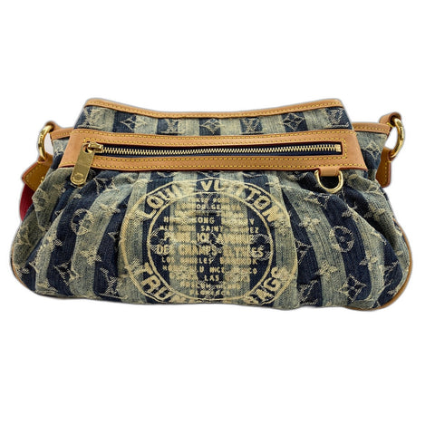 LOUIS VUITTON Porte Epol Reie Shoulder Bag blue WS33157