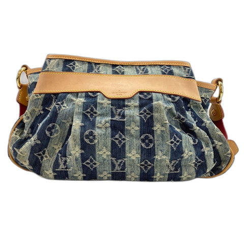 LOUIS VUITTON Porte Epol Reie Shoulder Bag blue WS33157