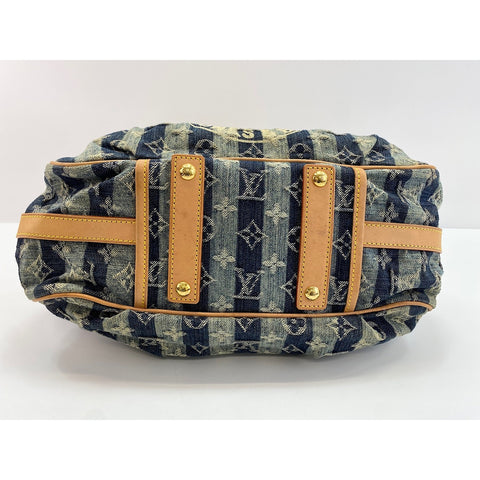 LOUIS VUITTON Porte Epol Reie Shoulder Bag blue WS33157