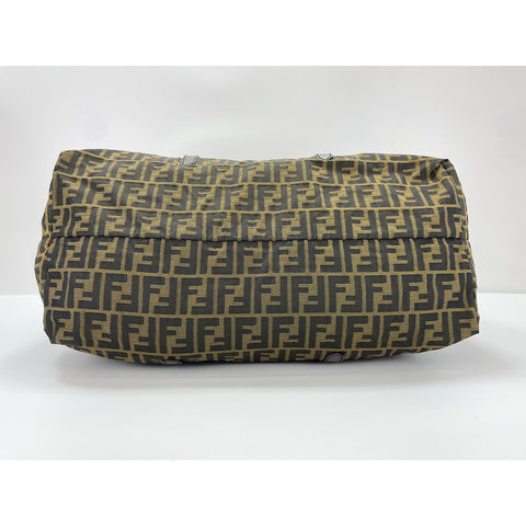 FENDI Shoulder Bag canvas Brown WS33158