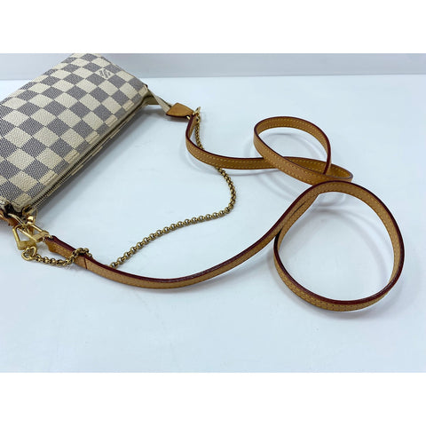 LOUIS VUITTON Eva Shoulder Bag white WS33160