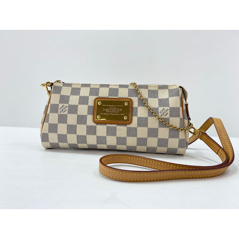 LOUIS VUITTON Eva Shoulder Bag white WS33160