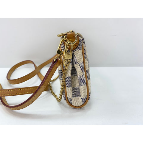 LOUIS VUITTON Eva Shoulder Bag white WS33160