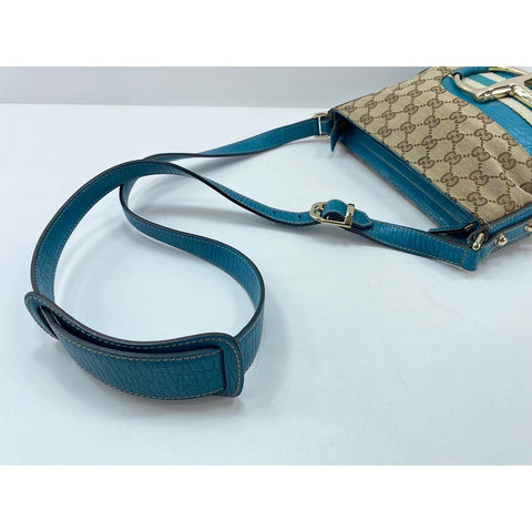 GUCCI Horsebit Shoulder Bag Brown WS33163