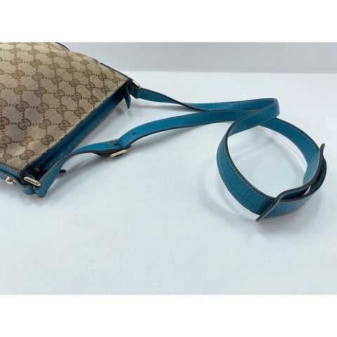 GUCCI Horsebit Shoulder Bag Brown WS33163