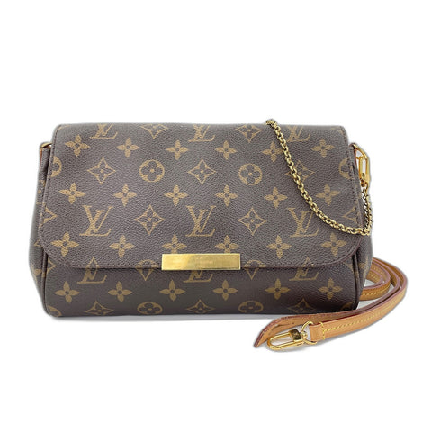 LOUIS VUITTON Favorit Shoulder Bag Brown WS33165