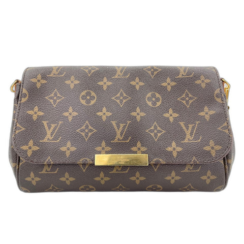 LOUIS VUITTON Favorit Shoulder Bag Brown WS33165