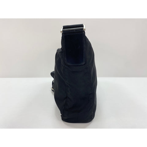 PRADA Shoulder Bag Nylon black WS33167