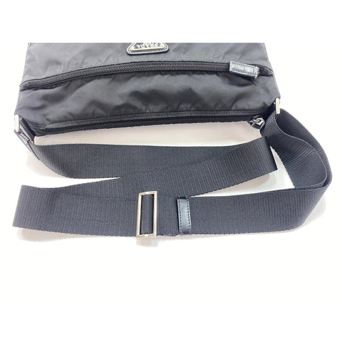 PRADA Shoulder Bag Nylon black WS33167