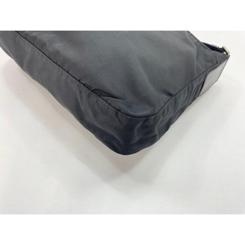 PRADA Shoulder Bag Nylon black WS33167