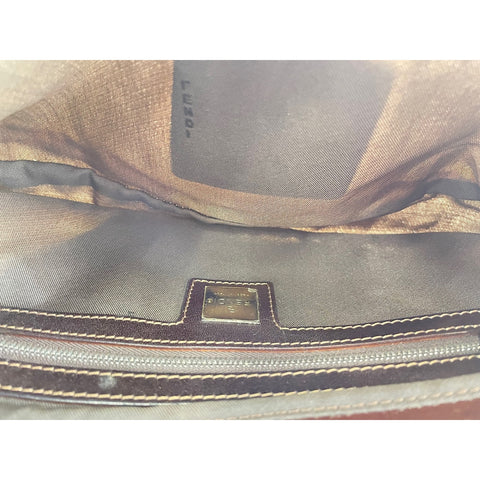 FENDI Mamma bucket Shoulder Bag beads pink WS33171