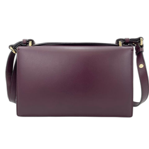 Salvatore Ferragamo Gancini Shoulder Bag leather wine-red WS33177