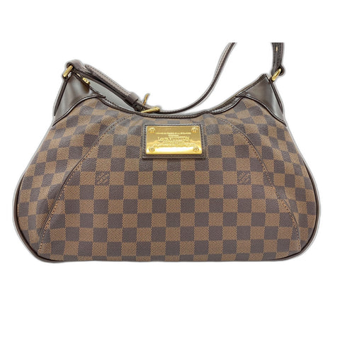 LOUIS VUITTON Thames Shoulder Bag Brown WS33178