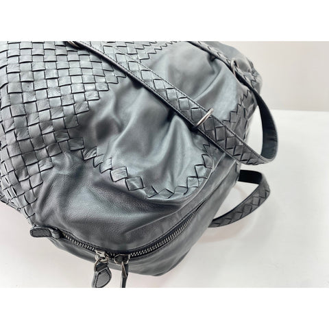 BOTTEGAVENETA INTRECCIATO Shoulder Bag leather black WS33184